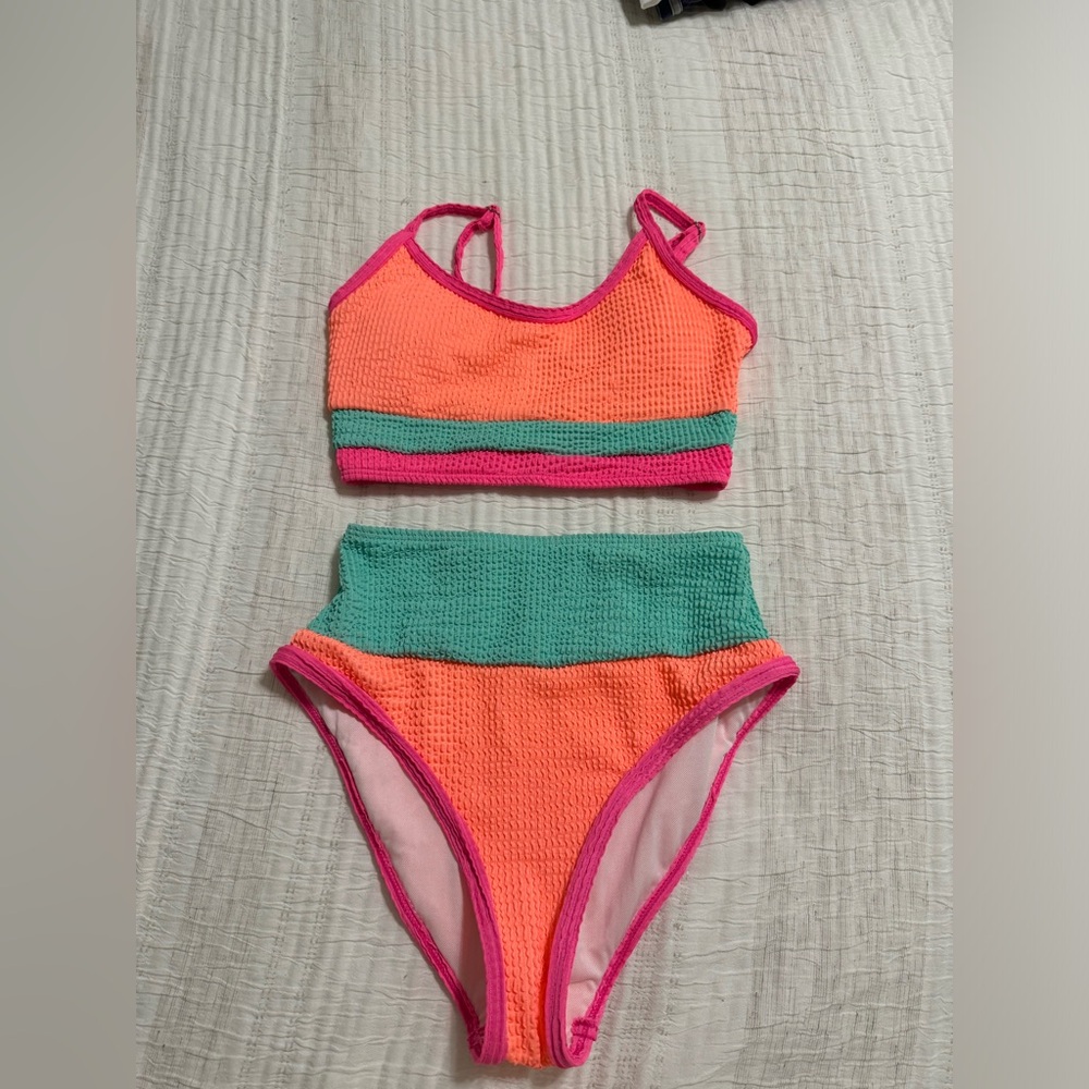 Brand new XS Pink Lily swim suit!